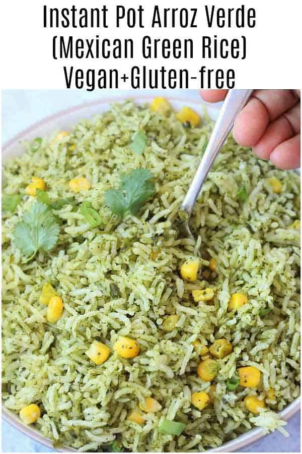 If you’re looking for something new and vibrant with full of flavors to spice up your ordinary meal routine in just 15 minutes, try GF+V Arroz Verde Recipe.