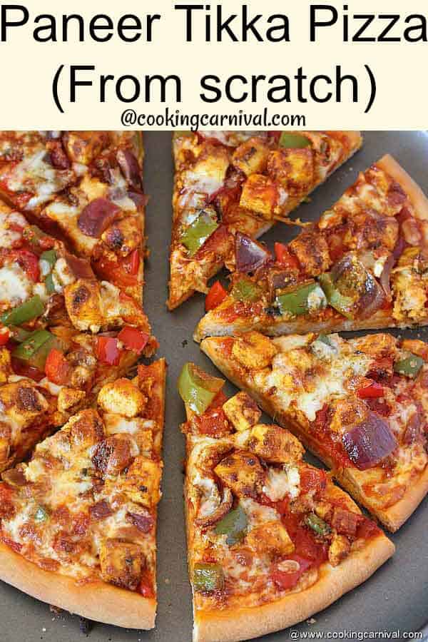 paneer tikka pizza