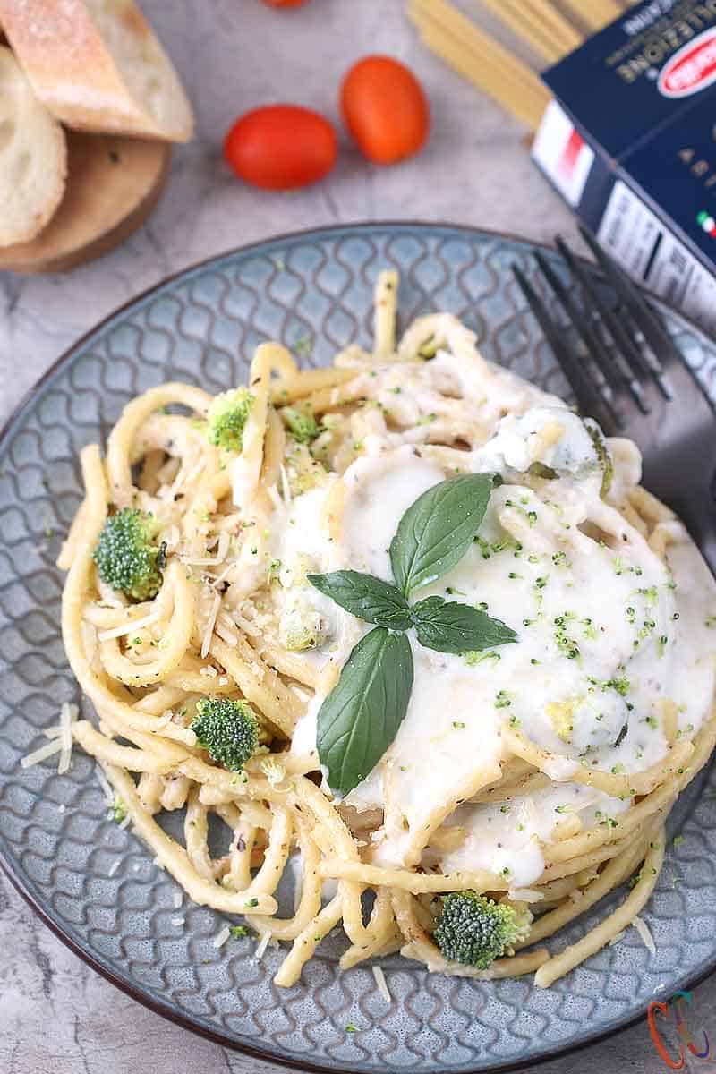 Broccoli Alfredo Pasta