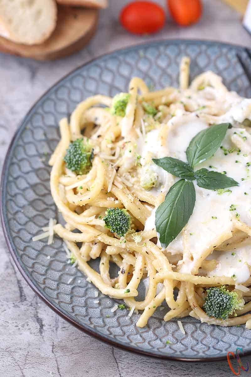 Broccoli Alfredo Pasta