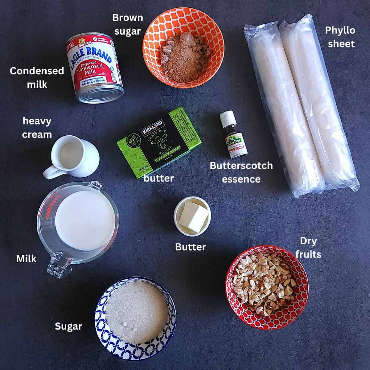 crinkle cake ingredients