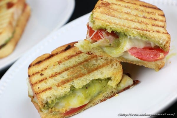 Caprese Grilled Cheese Sandwich