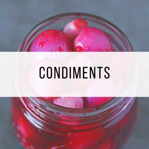 Condiments