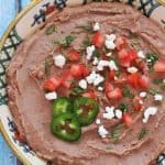 Instant Pot Refried Beans - Vegan, naturally gluten-free, Creamy, flavorful and effortless way of making refried beans at home in Instant pot/pressure cooker.