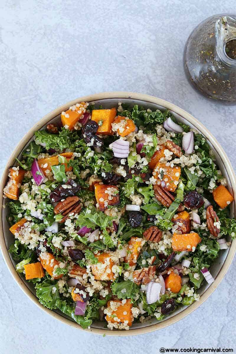 Fall Roasted Butternut Squash Salad