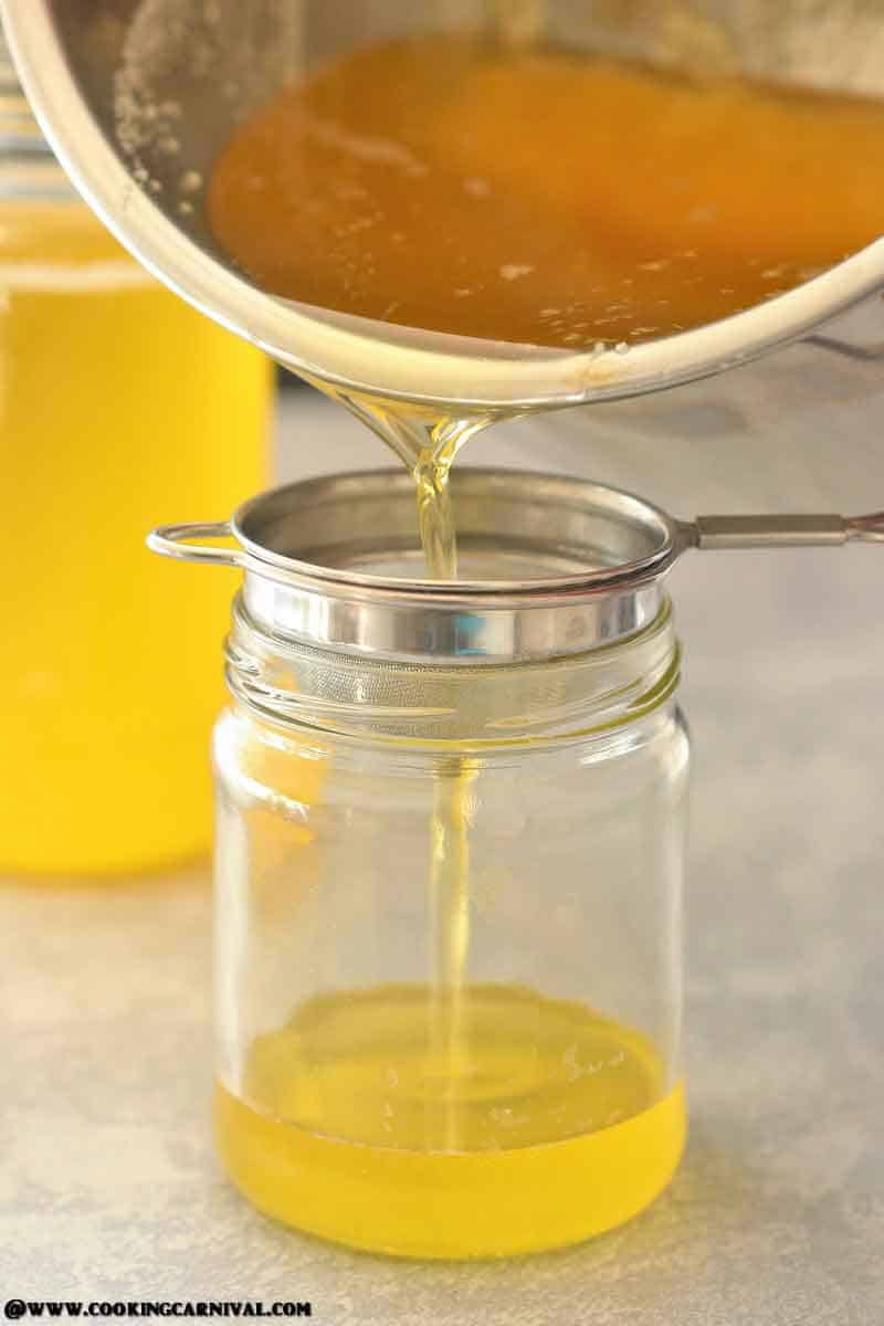 How To Make Ghee From Butter Instant Pot | Homemade Ghee In Instant Pot  - Ghee, a staple in every Indian Household with lots of health benefits and is very popular for its high smoke point and Nutty-toasted flavor.