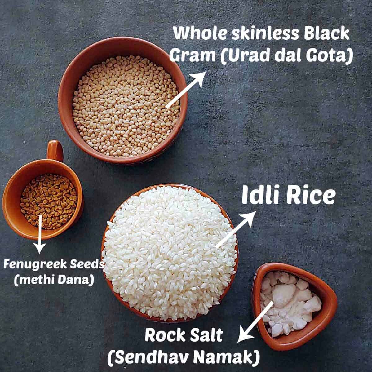 Pre measured ingredients