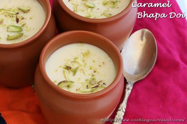 Caramel Bhapa Doi