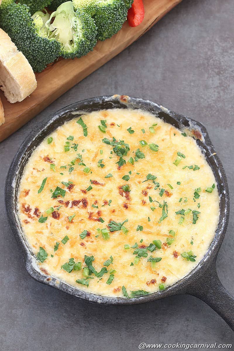 Garlic Jalapeno Alfredo Dip