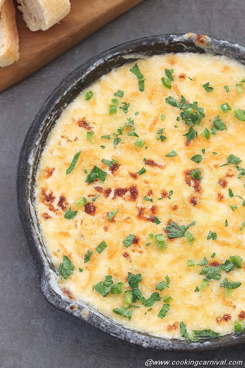 Garlic Jalapeno Alfredo Dip