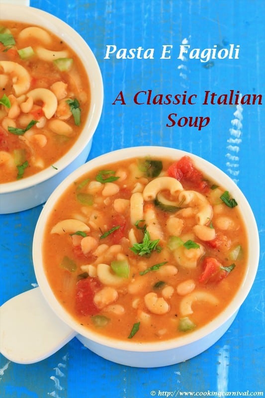 Pasta E Fagioli