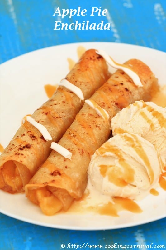 Apple Pie Enchilada