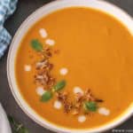 Ginger Garlic Carrot Soup