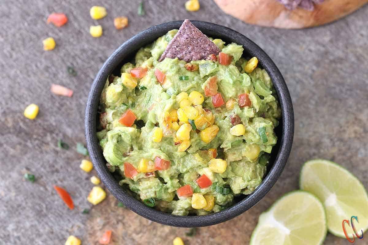 Roasted Corn Guacamole