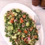 Classic Homemade Tabouli Salad / Tabbouleh Salad / tabouleh / Parsley Salad