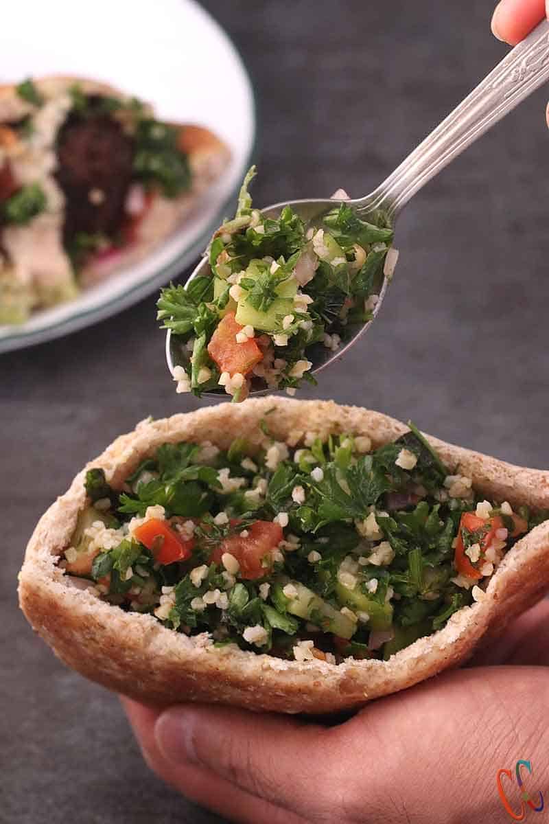 Classic Homemade Tabouli Salad / Tabbouleh Salad / tabouleh / Parsley Salad