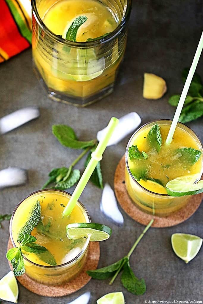 Mango Ginger Virgin Mojito