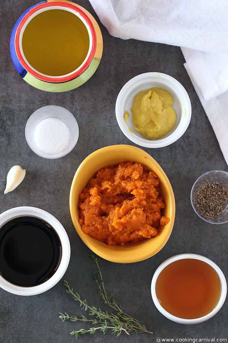 Ingredients-for-Pumpkin Vinaigrette