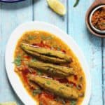 Instant Pot Bharwa Karela | Stuffed Karela recipe - A Unique Indian dish with such lovely flavor that will make even Bitter Karela taste scrumptious.