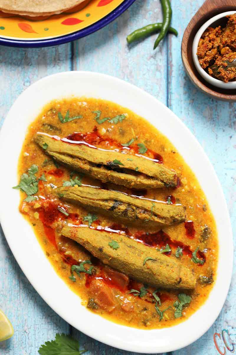 Instant Pot Bharwa Karela | Stuffed Karela recipe - A Unique Indian dish with such lovely flavor that will make even Bitter Karela taste scrumptious.