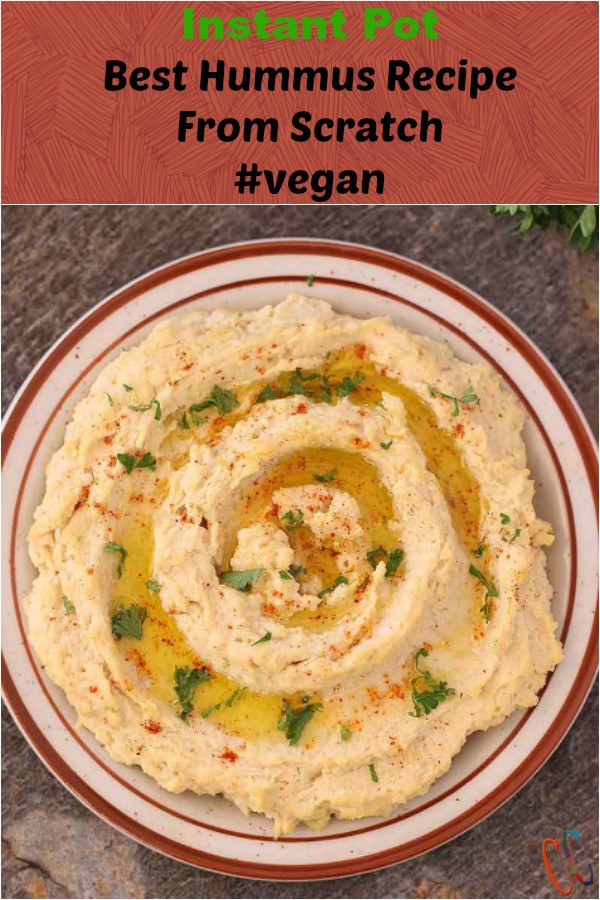 Instant Pot Hummus Recipe