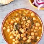 Instant pot Kale Chana Masala