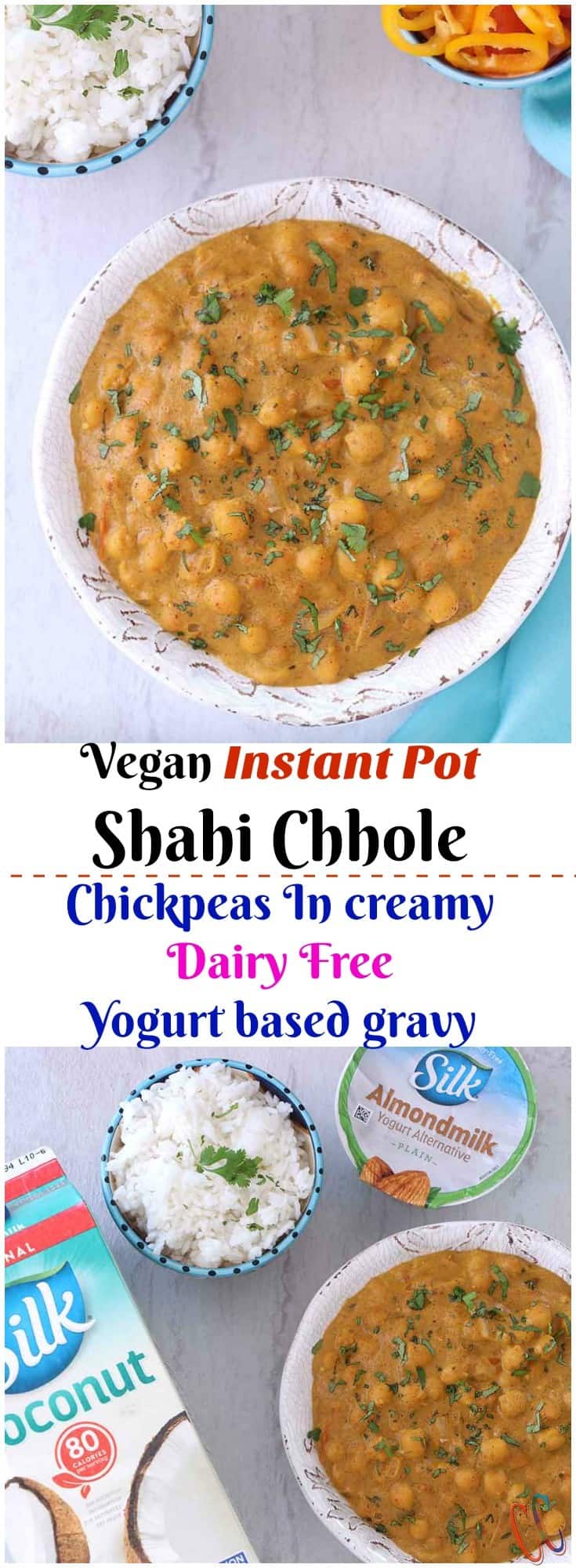 Instant Pot Shahi Chhole