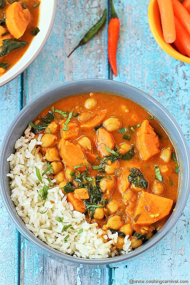 Instant Pot Sweet Potato Curry