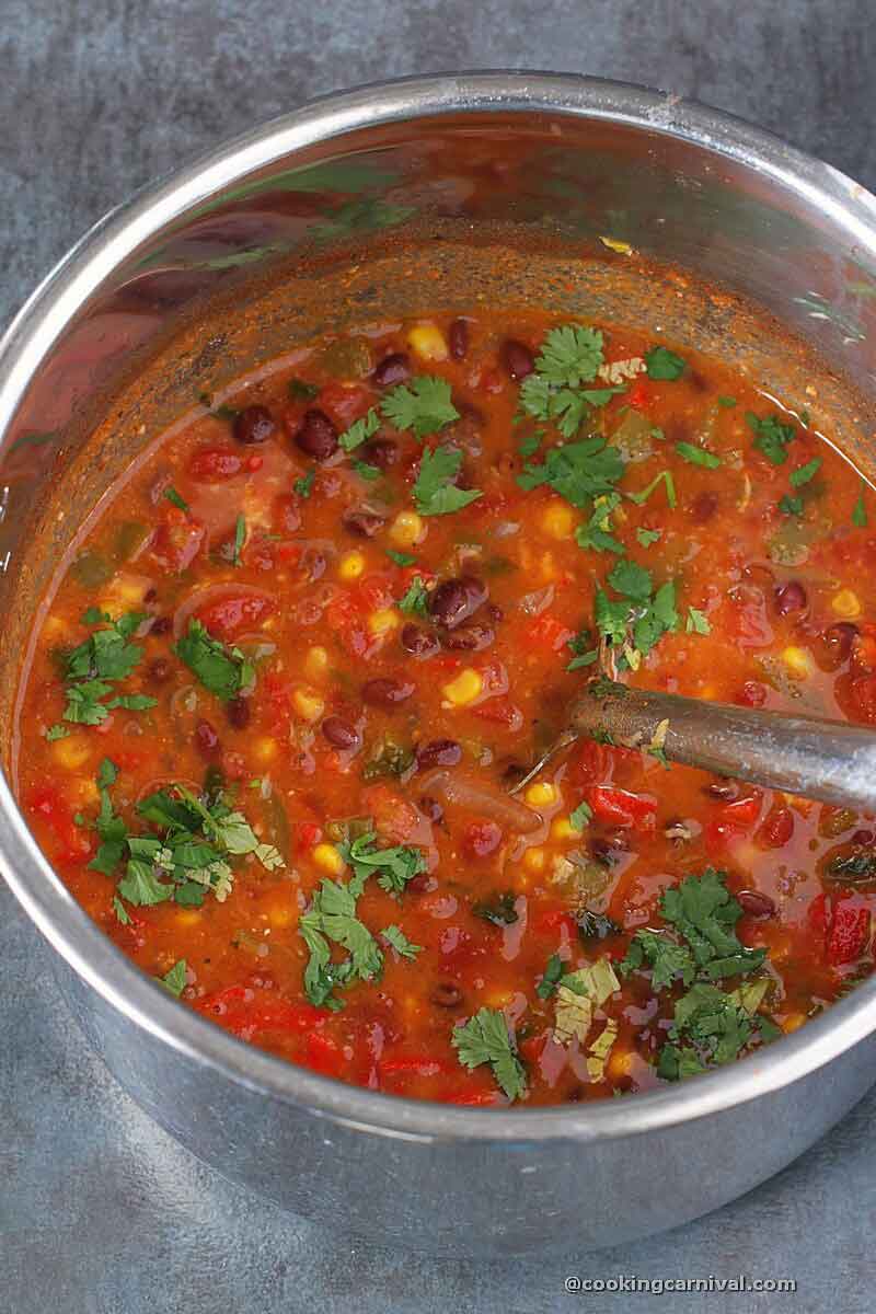 taco soup in instant pot