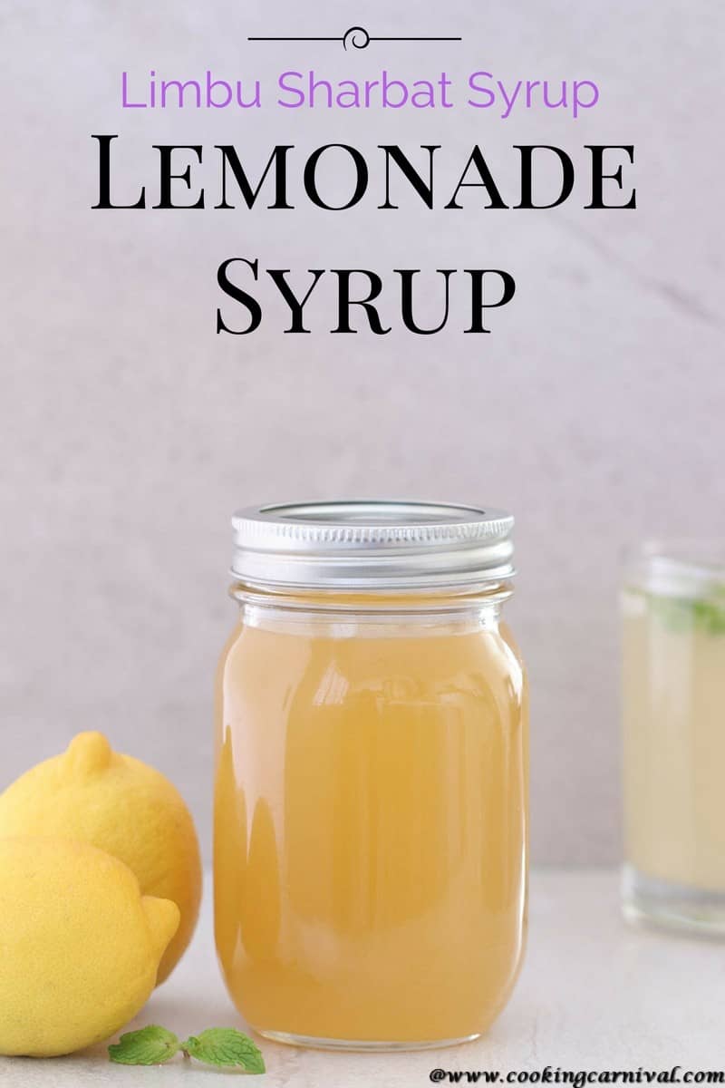 Lemonade Syrup