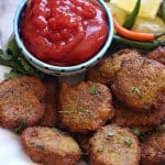 Lentil Vegetable Nuggets - Vegan, Gluten-free, Healthy, Kid friendly, simple and easy to make, Perfect for any party as a appetizer or snacks.