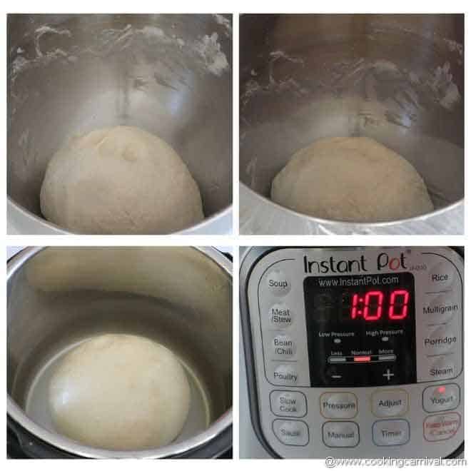 proofing dough in instant pot