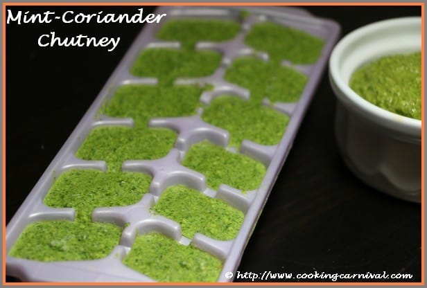 Mint Coriander Chutney