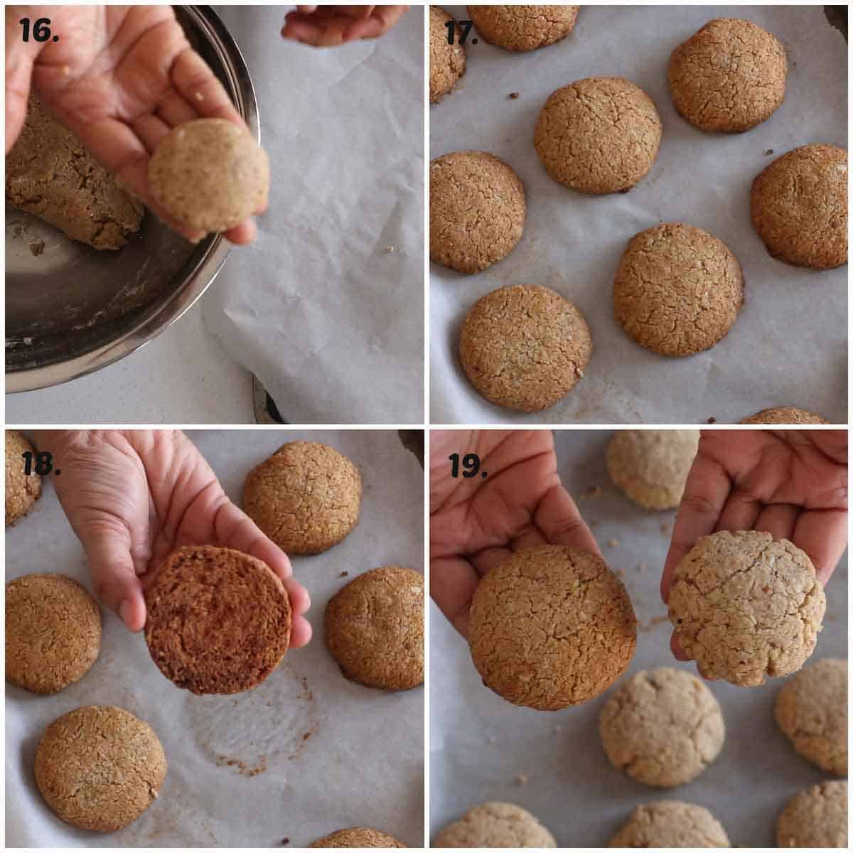 baking cookies