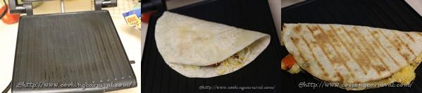 Oven Roated Veggie Quesedilla _9to11