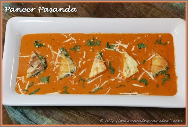 Paneer Pasanda