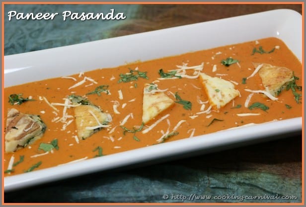 Paneer Pasanda