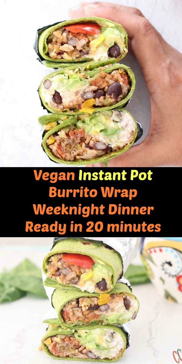 Instant Pot Burrito Wrap