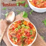 Quinoa Chili In Instant Pot