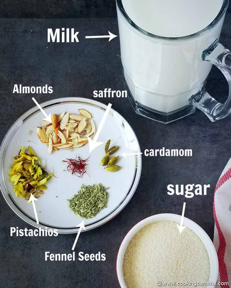 Pre-measured ingredients