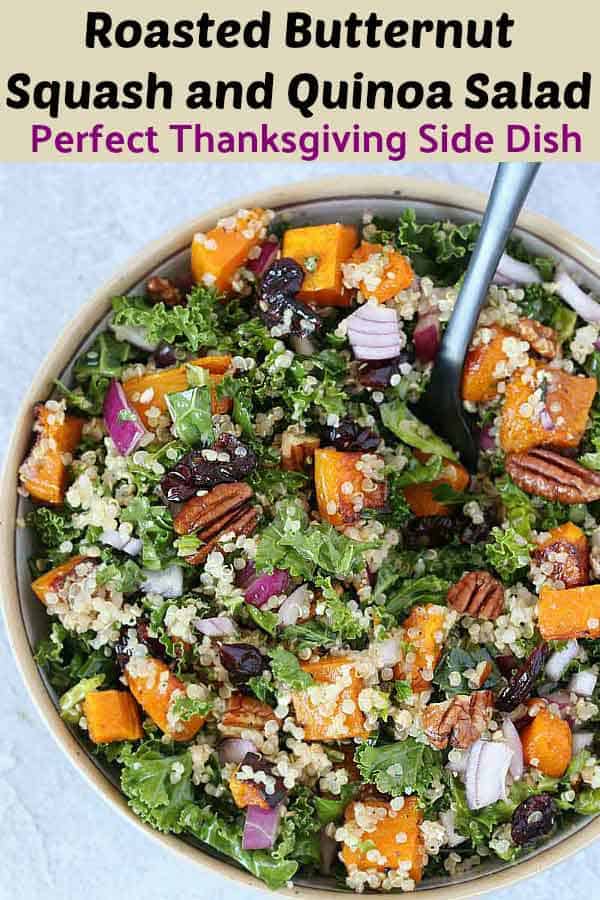 Roasted Butternut Squash quinoa Salad recipe