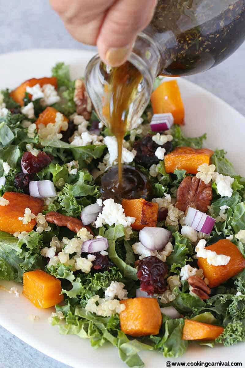 Roasted Butternut Squash Salad recipe