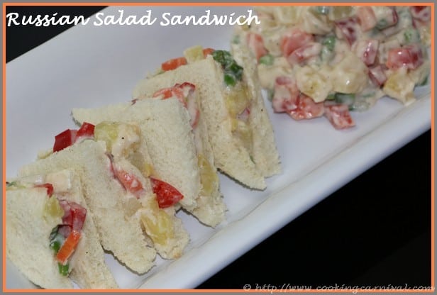 Russian Salad Sandwich