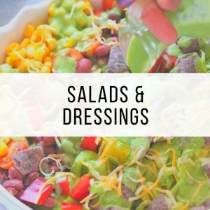 Salad and Dressing