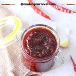 Schezwan-Sauce | Homemade Schezwan Sauce | Spicy chili sauce |