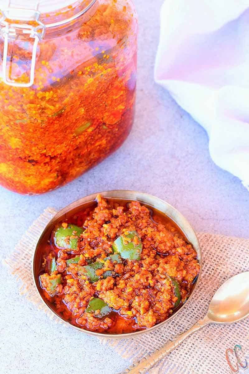 Traditional Mango Pickle recipe