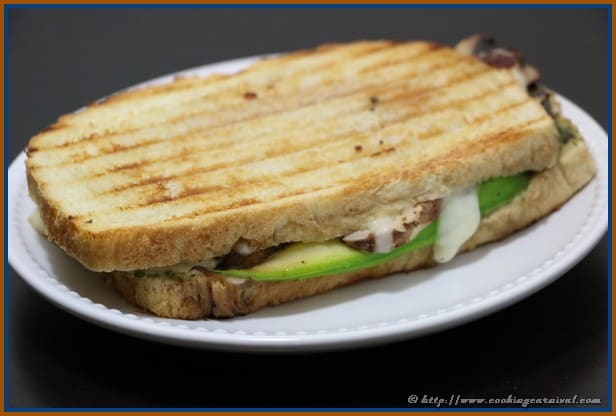 Vegetable Grilled Sandwich