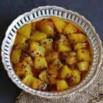 aam ki launji in a bowl