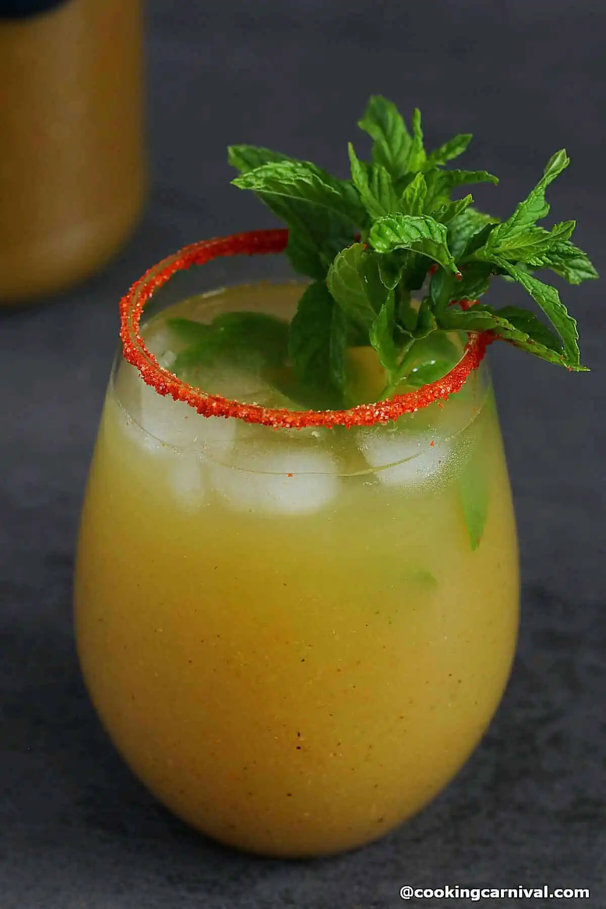 aam panna in a glass