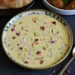 Basundi in a bowl